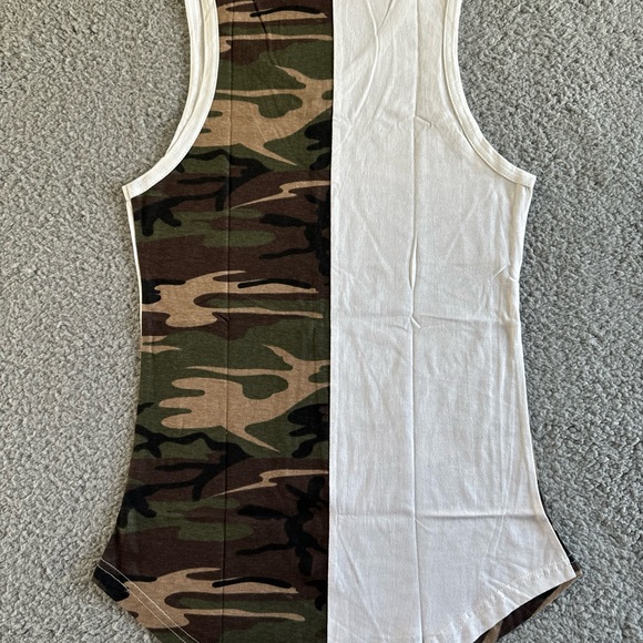 Men's Flex’s Fitness Muscle Tank Top Gym Active Wear  Unisex Bodybuilding NWT M - Picture 8 of 10